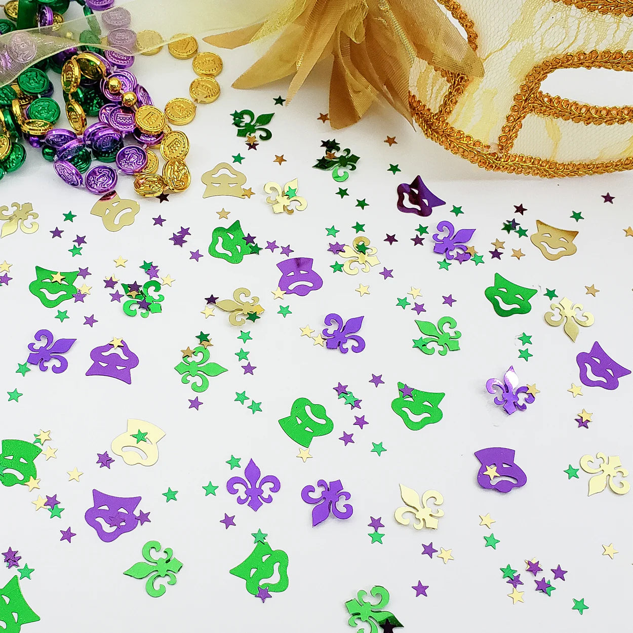 19 Confetti Mardi Gras Styles