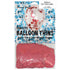 BalloonTHIN Heart 1" Blue Sky & Red Prisma Pouch