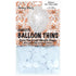 BalloonTHIN Circle 1/2" Orange & White Pouch