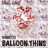 BalloonTHIN Circle 1/2" Pink & Red filled Balloon Header