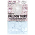 BalloonTHIN Circle 1/2" Pink & White Pouch