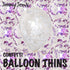 BalloonTHIN Circles 1/2" in Purple & White - Balloon Combo Kits