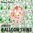 BalloonTHIN Circles 1" in Green & Orange - Balloon Combo Kits