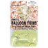 BalloonTHIN Circle 1" Orange & Gold Prisma Pouch