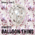 BalloonTHIN Circles 1" in Pink & Silver - Balloon Combo Kits