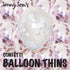 BalloonTHIN Circles 1" in Pink & White - Balloon Combo Kits