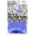 BalloonTHIN Star 1" Black & Blue Royal Pouch