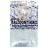 BalloonTHIN Star 1" Blue Royal & Silver Prisma Pouch