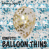 BalloonTHIN Stars 1" in Blue Sky & Gold - Balloon Combo Kits