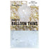 BalloonTHIN Star 1" Prisma Gold & White Pouch