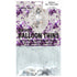 BalloonTHIN Star 1" Purple & Silver Pouch