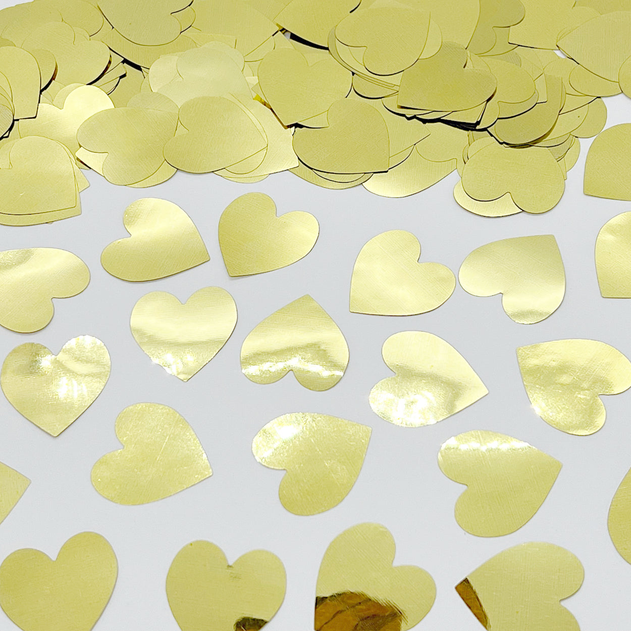 BalloonTHIN - Hearts 1" in 14 Metallic Film Colors