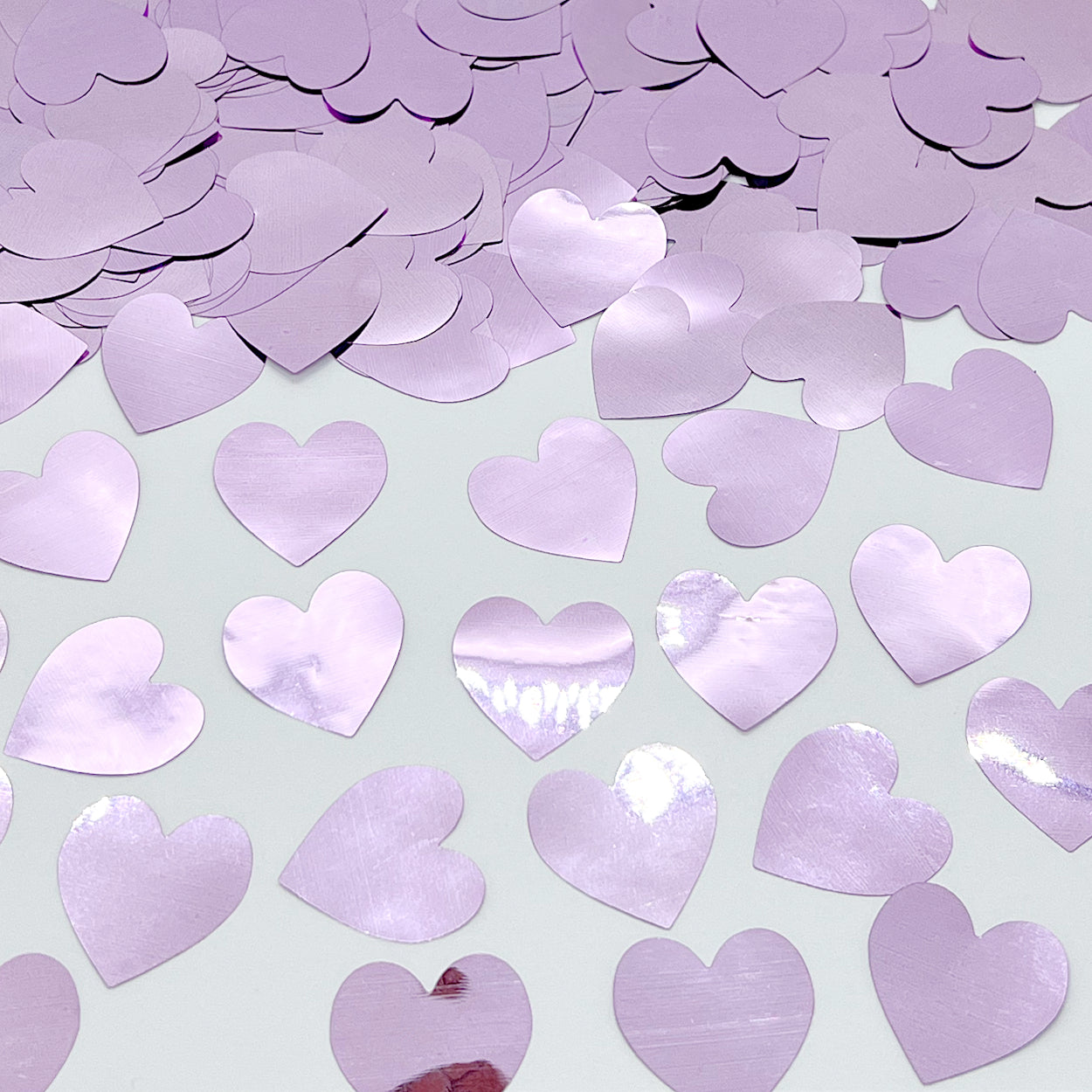 BalloonTHIN - Hearts 1" in 14 Metallic Film Colors