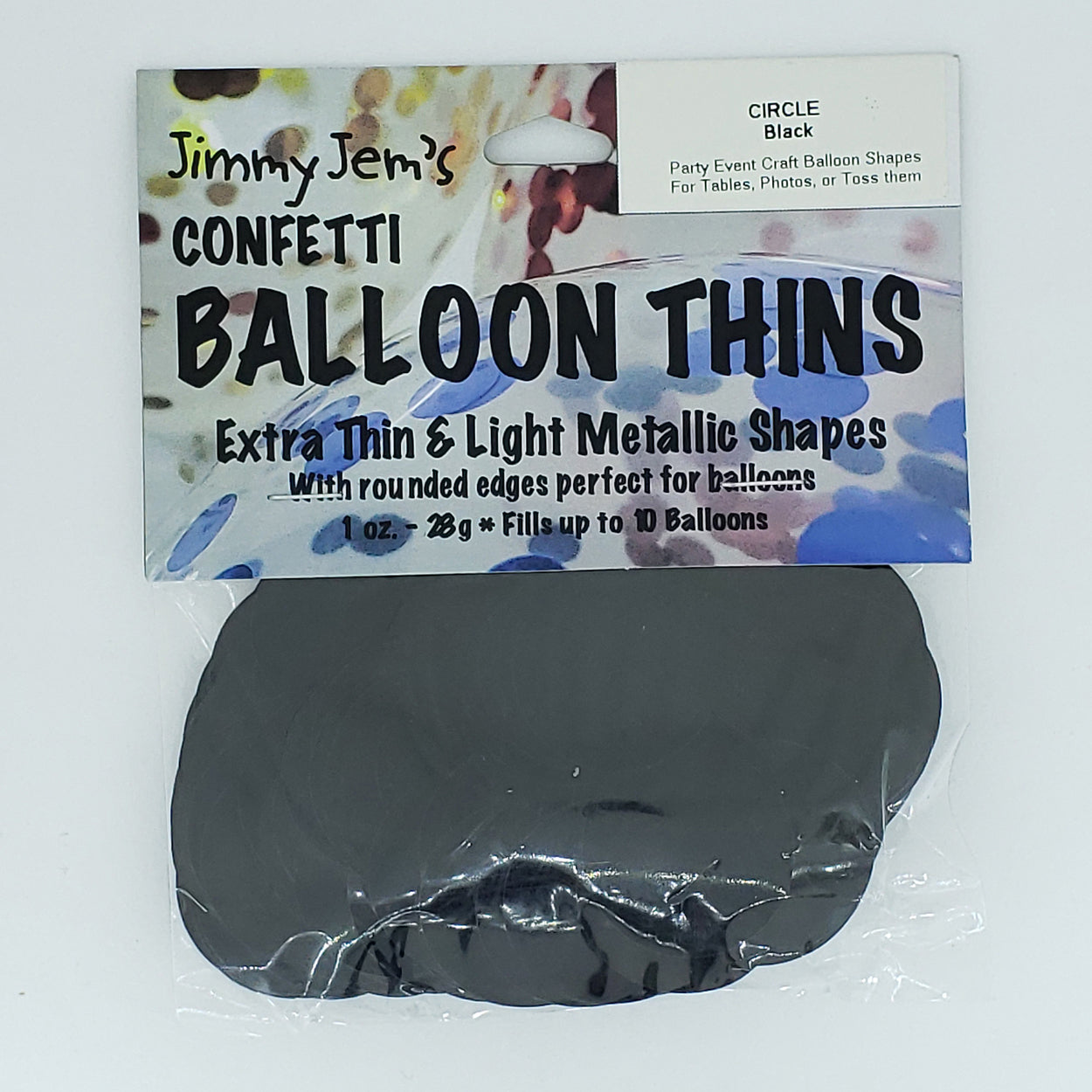 BalloonTHIN - Circles 1" in 14 Metallic Film Colors