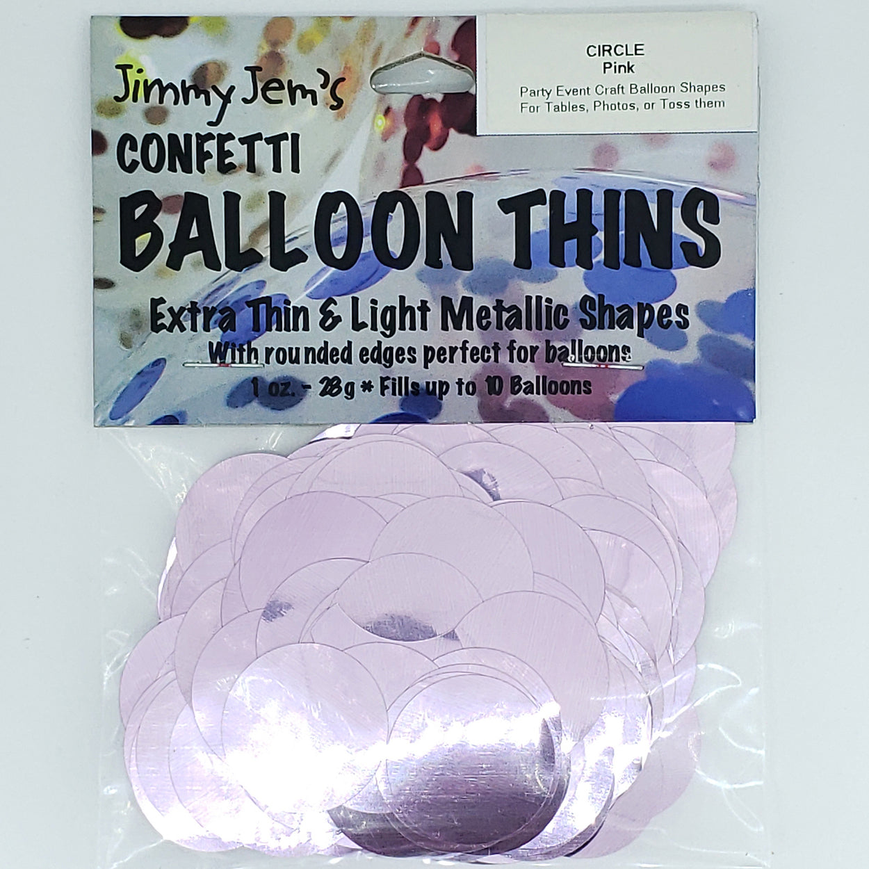 BalloonTHIN - Circles 1" in 14 Metallic Film Colors