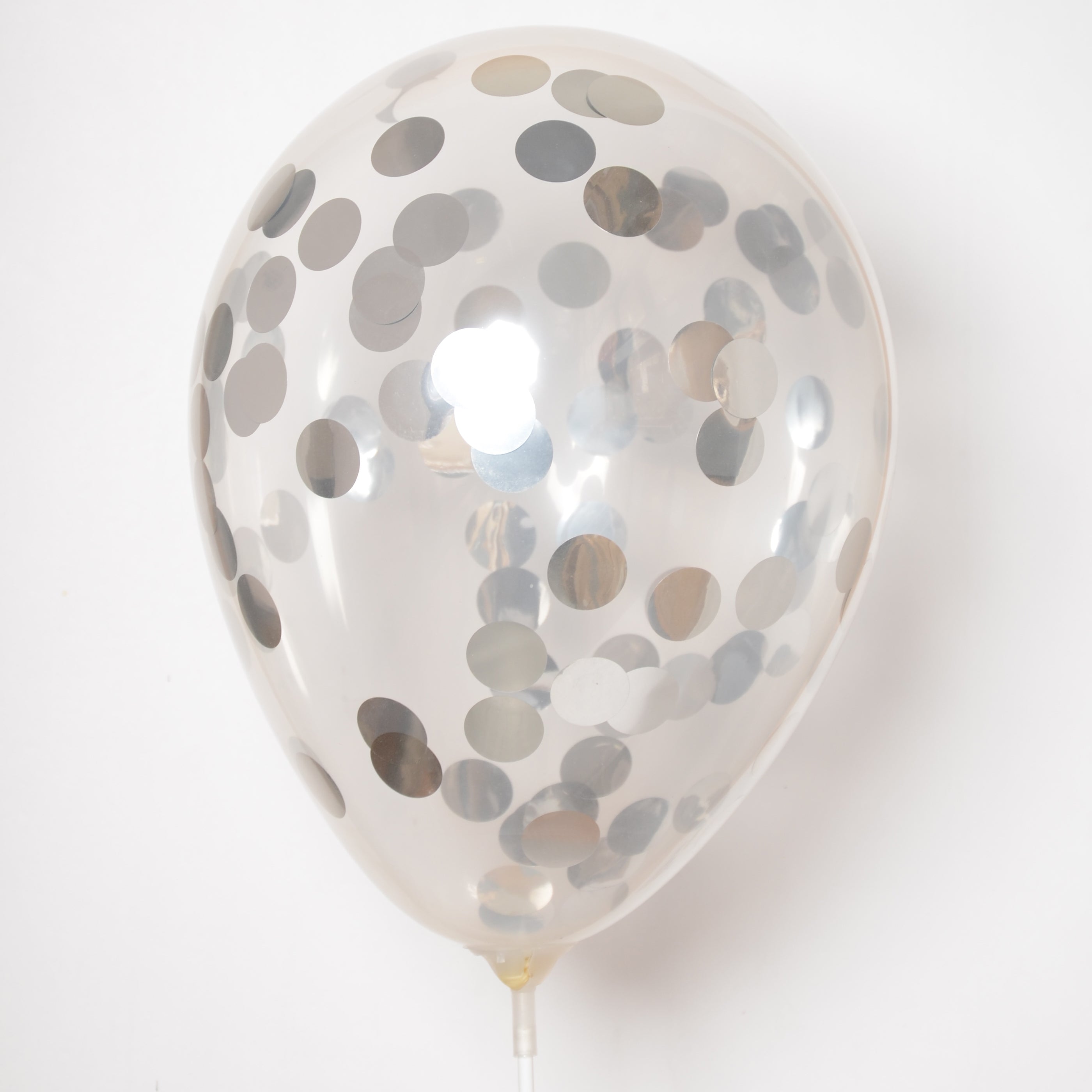 BalloonTHIN Circles 1" in Silver - Balloon Combo Kits