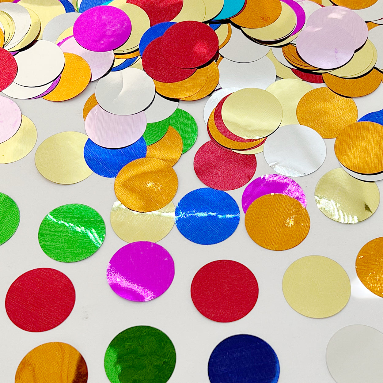 BalloonTHIN - Circles 1" in 14 Metallic Film Colors