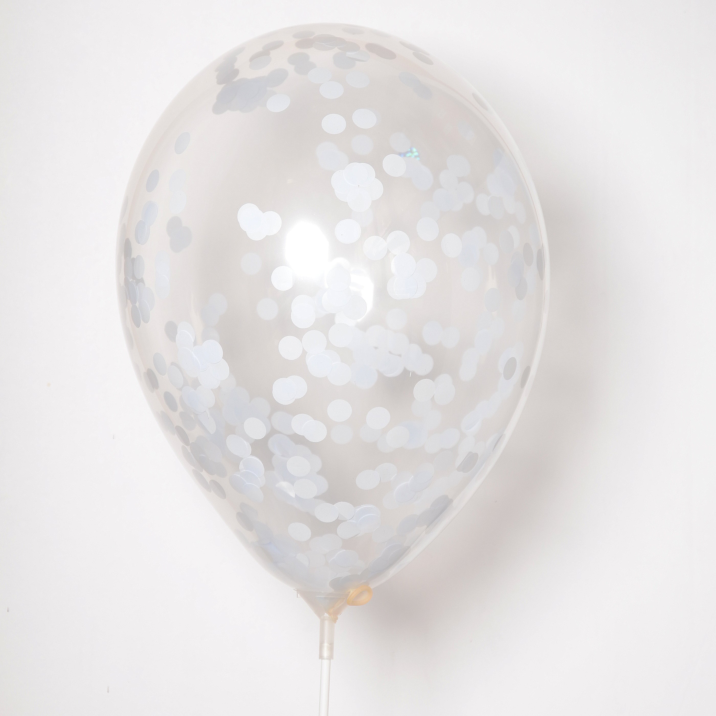 BalloonTHIN Circles 1/2" in White - Balloon Combo Kits