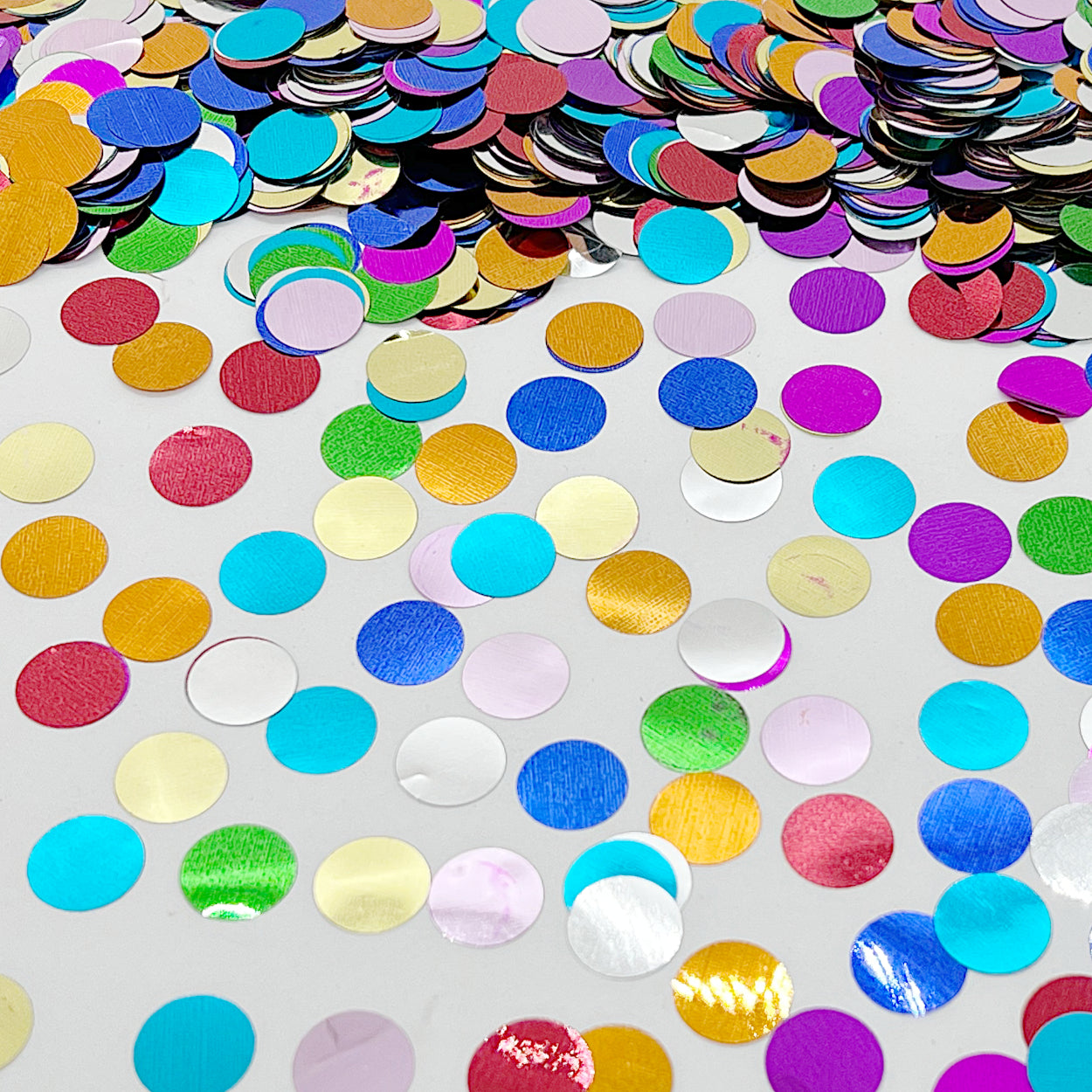 BalloonTHIN - Circles 1/2" in 14 Metallic Film Colors