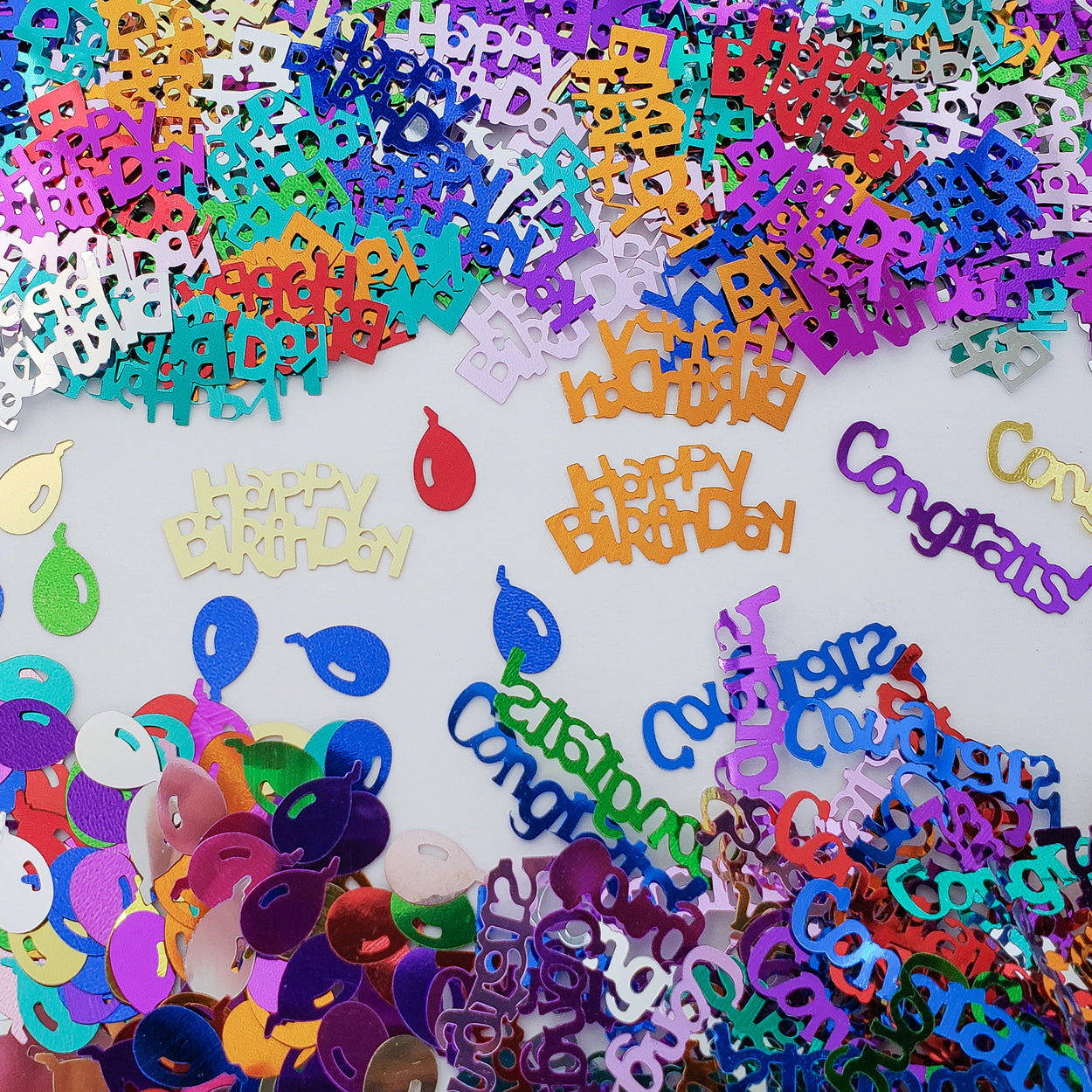 Birthday Confetti Happy Birthday, Balloons Congrats