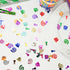 Birthday Confetti Birthday Cakes, Party Hats Curly  