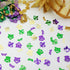 Mardi Gras Confetti Fleur de Lis, Harlequin Comedy/Tragedy Masks