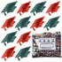 Confetti Grad Cap Green Hunter, Red