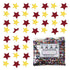 Confetti Star 1/4" Red, Yellow