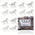 Confetti Horse Galloping Silver 