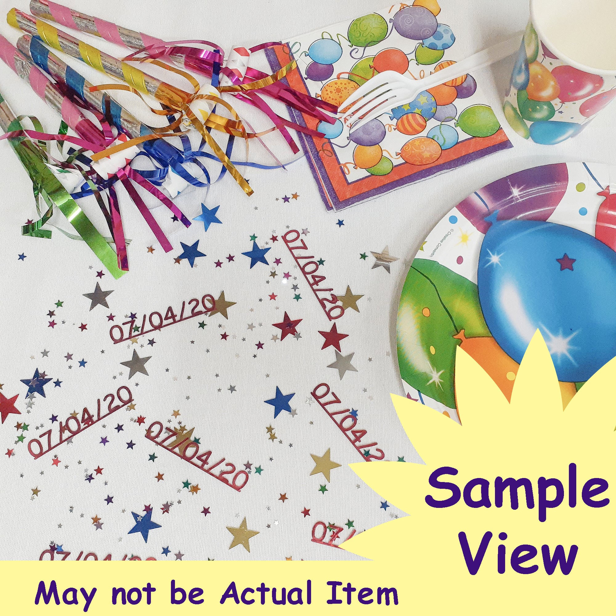 Confetti Mix - Party, Hats, Stars