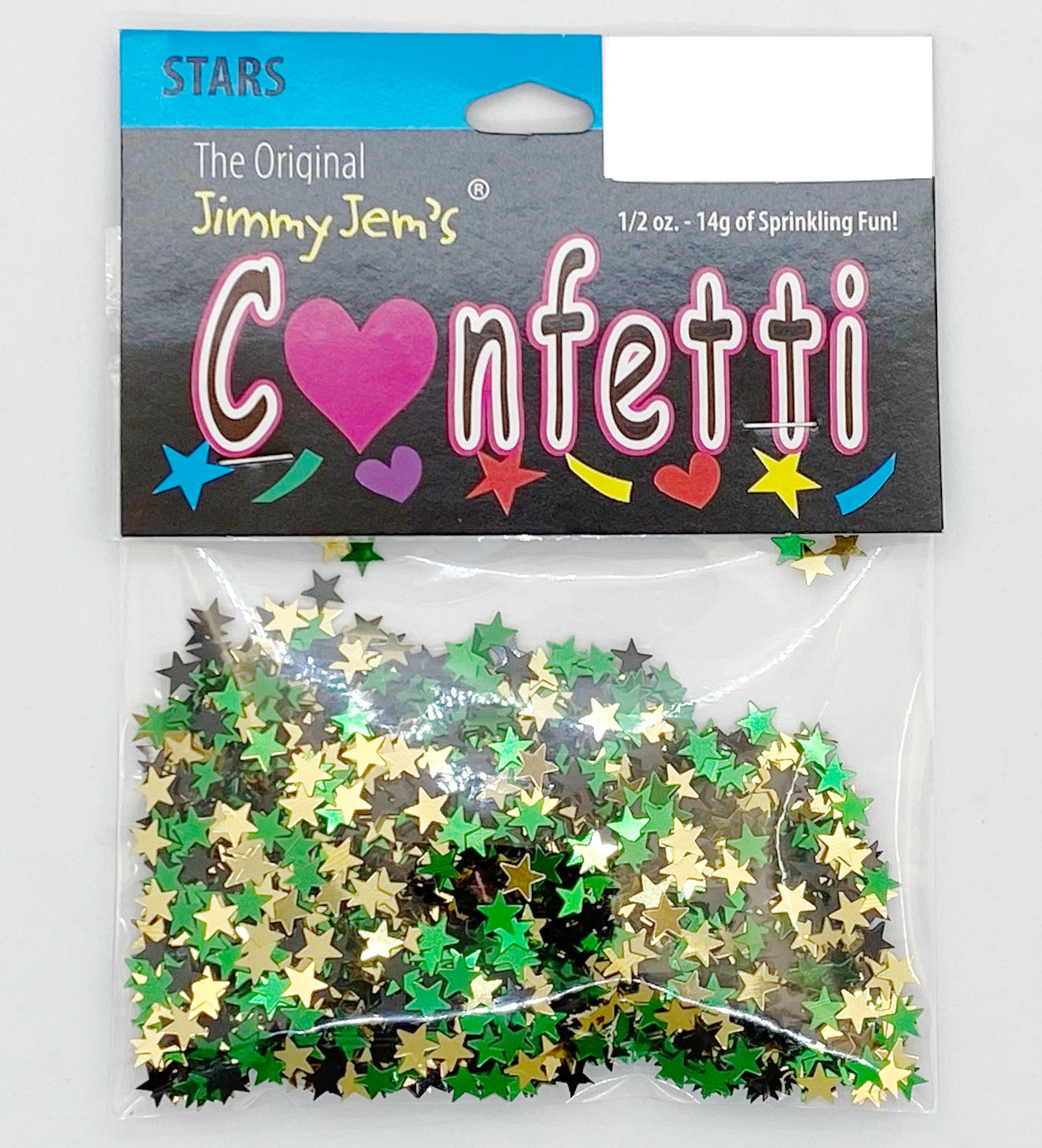 WC Stars 1/4" Black, Gold and Green