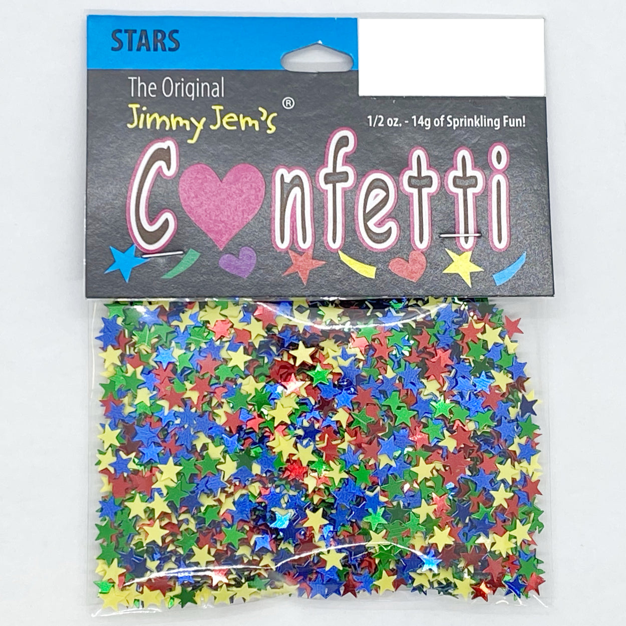 WC Stars 1/4" Blue Dark, Green, Red and Yellow