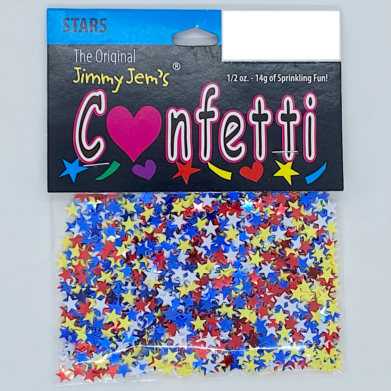 WC Stars 1/4" Blue Dark, Red, White and Yellow