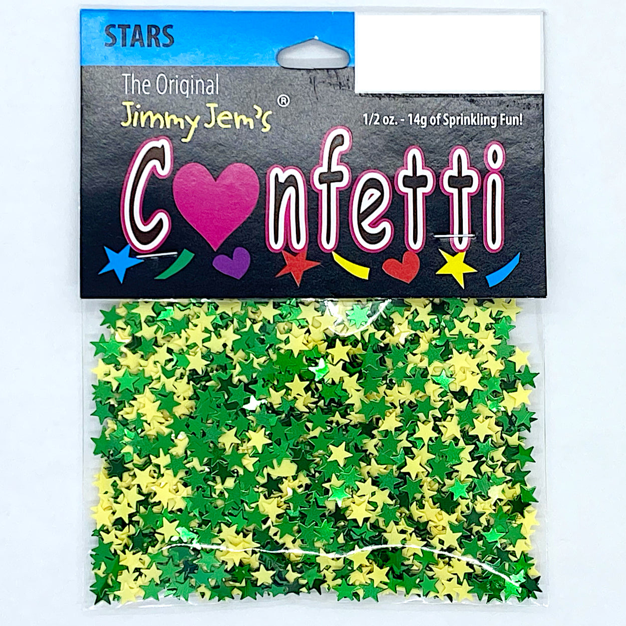 WC Stars 1/4" Green and Yellow