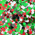 WC Circles 1/4" Black, Green, Red and White