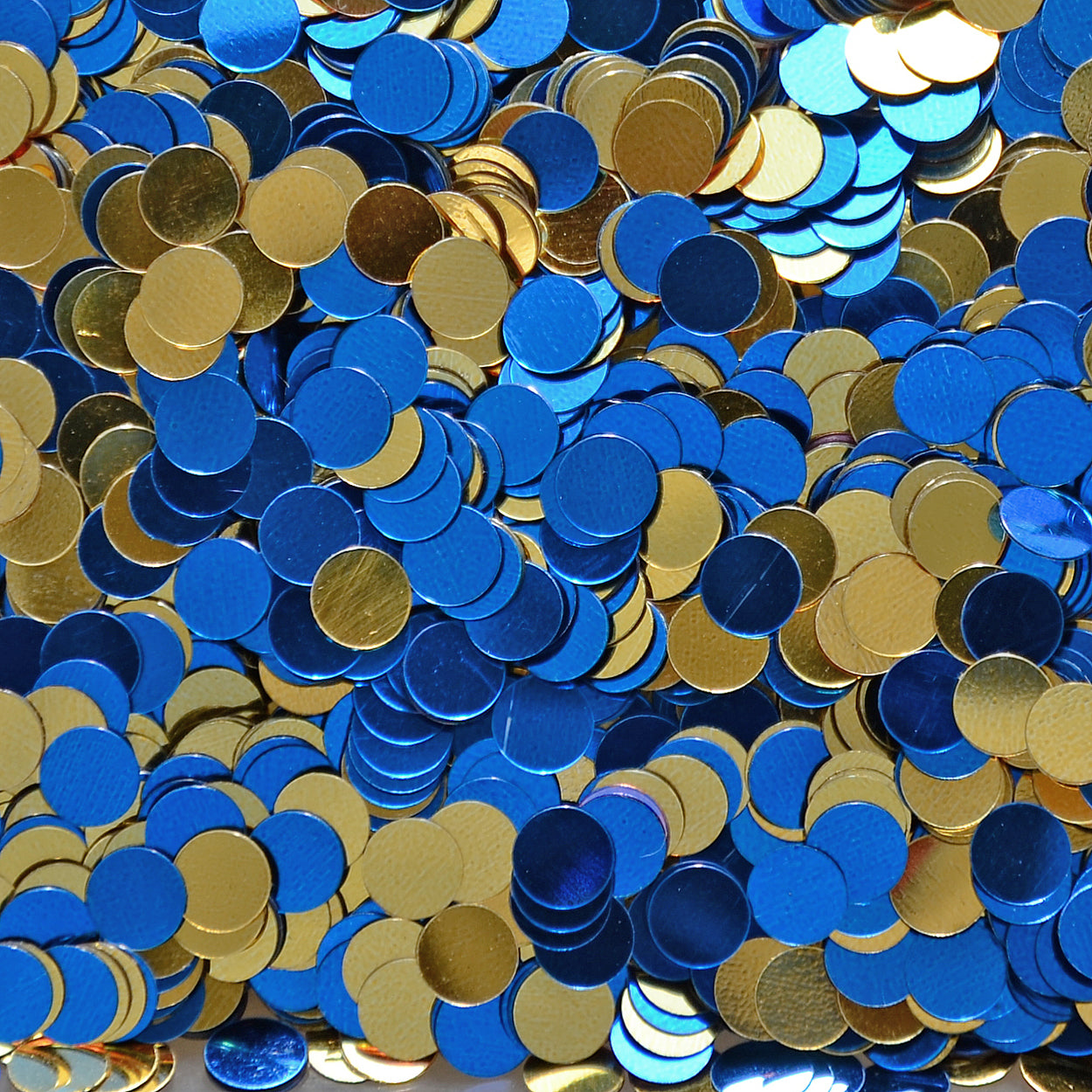 WC Circles 1/4" Blue Dark and Gold