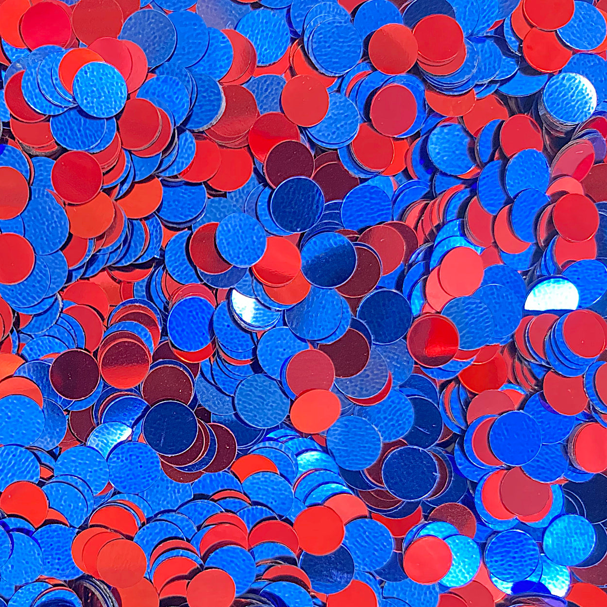 WC Circles 1/4" Blue Dark and Red