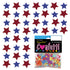 Confetti Star 1/4" Blue Royal, Red