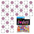 Confetti Circle 1/4" Pink, White