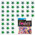 Confetti Star 1/4" Green, Green Hunter