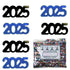 ConfettiCombo - Year 2025 Black, Blue Royal