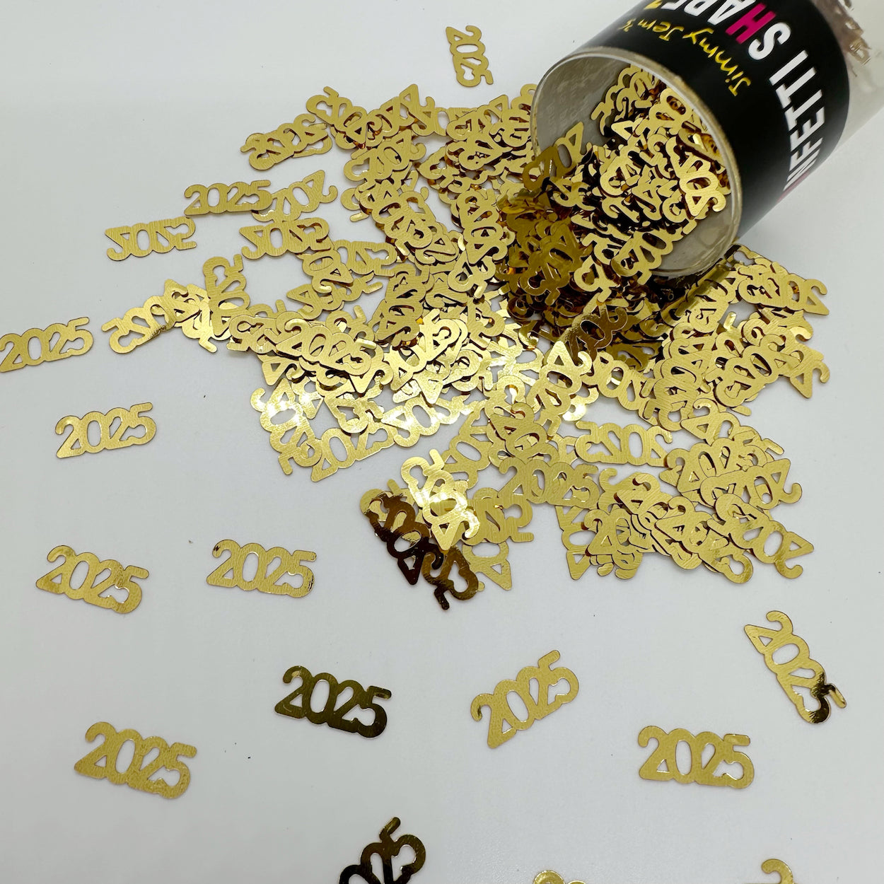 Confetti Year 2025 Gold, Silver