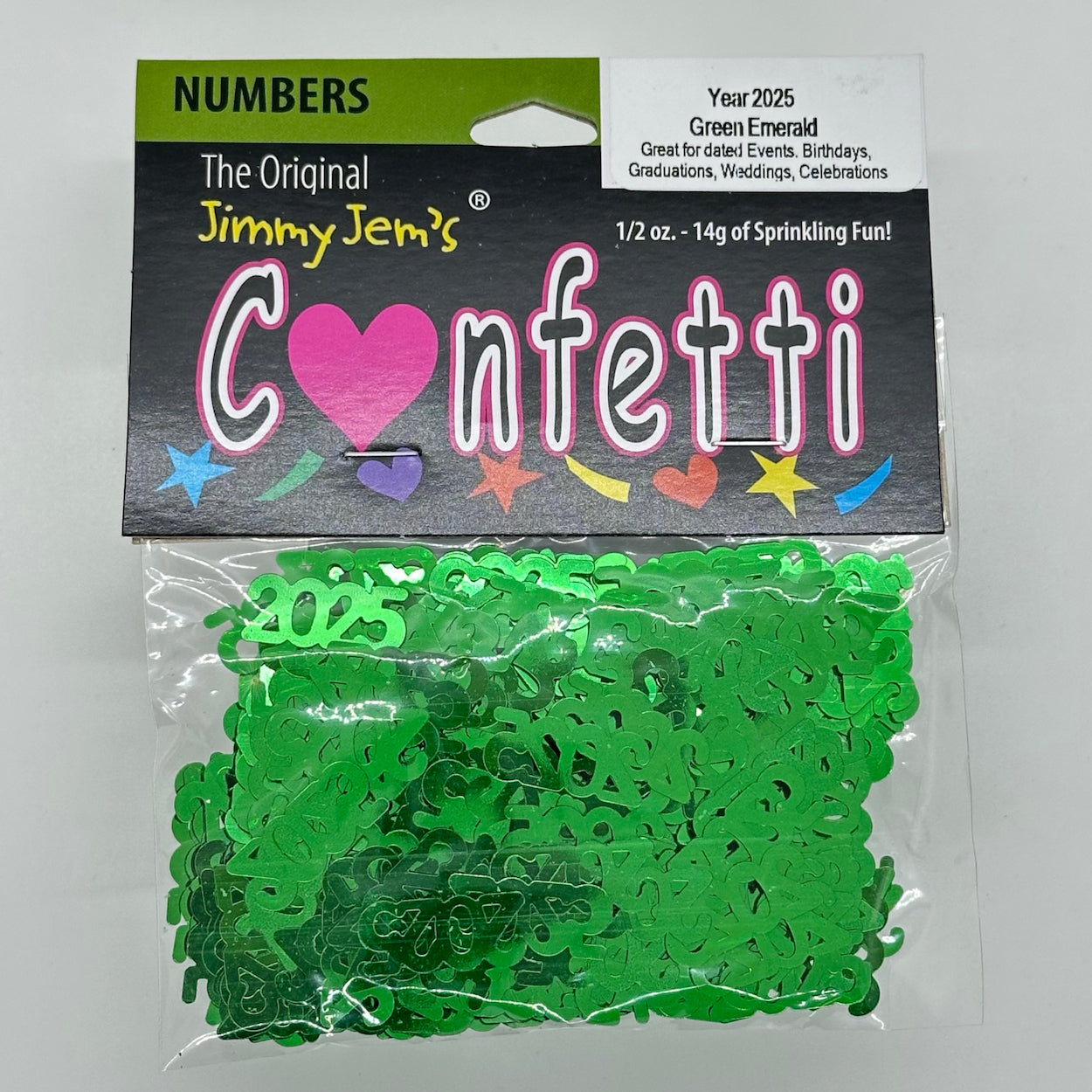 Confetti Year 2022 Green 