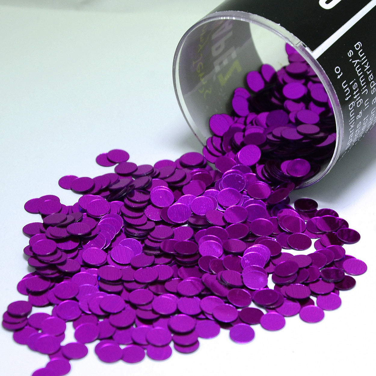 Confetti Circle 1/4" Fuchsia, Purple