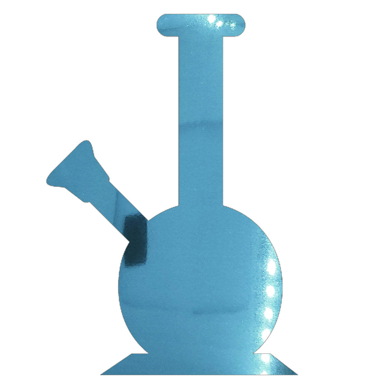 Custom-Bigs 2" & 5" - BONG  Blue Sky