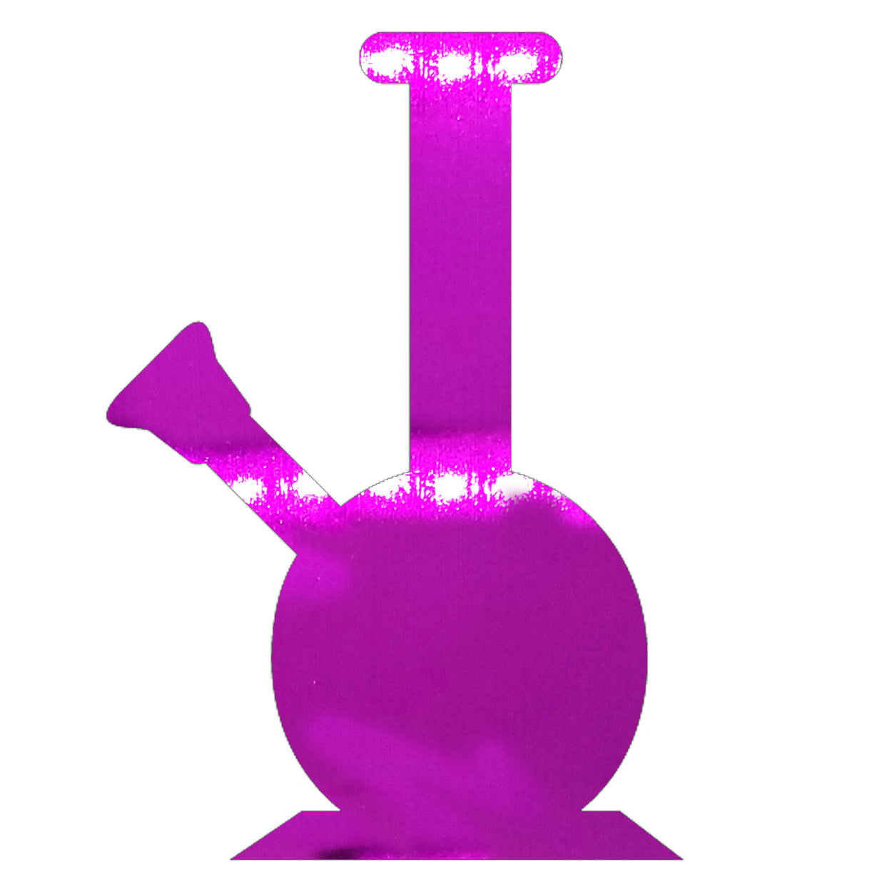 Custom-Bigs 2" & 5" - BONG  Fuchsia