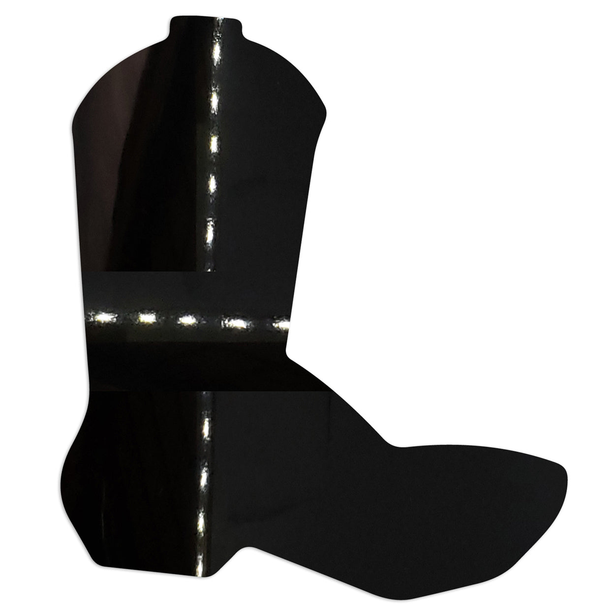 Custom-Bigs 2" & 5" - COWBOY BOOT Black