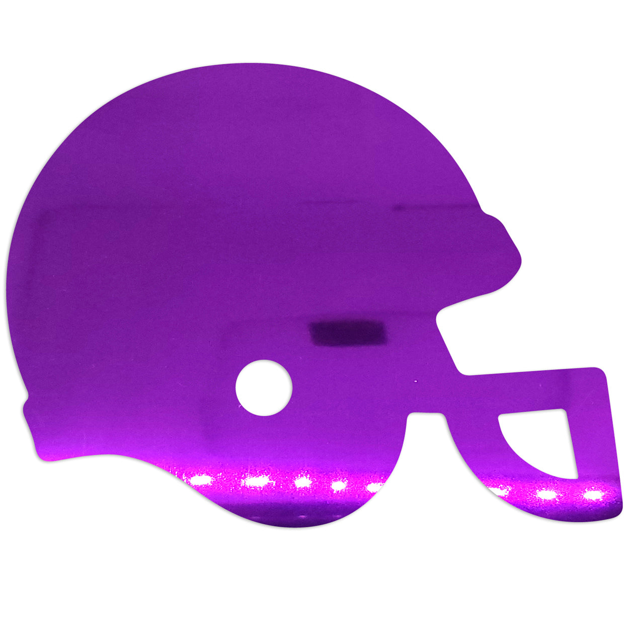 Custom-Bigs 2" & 5" - FOOTBALL HELMET Purple