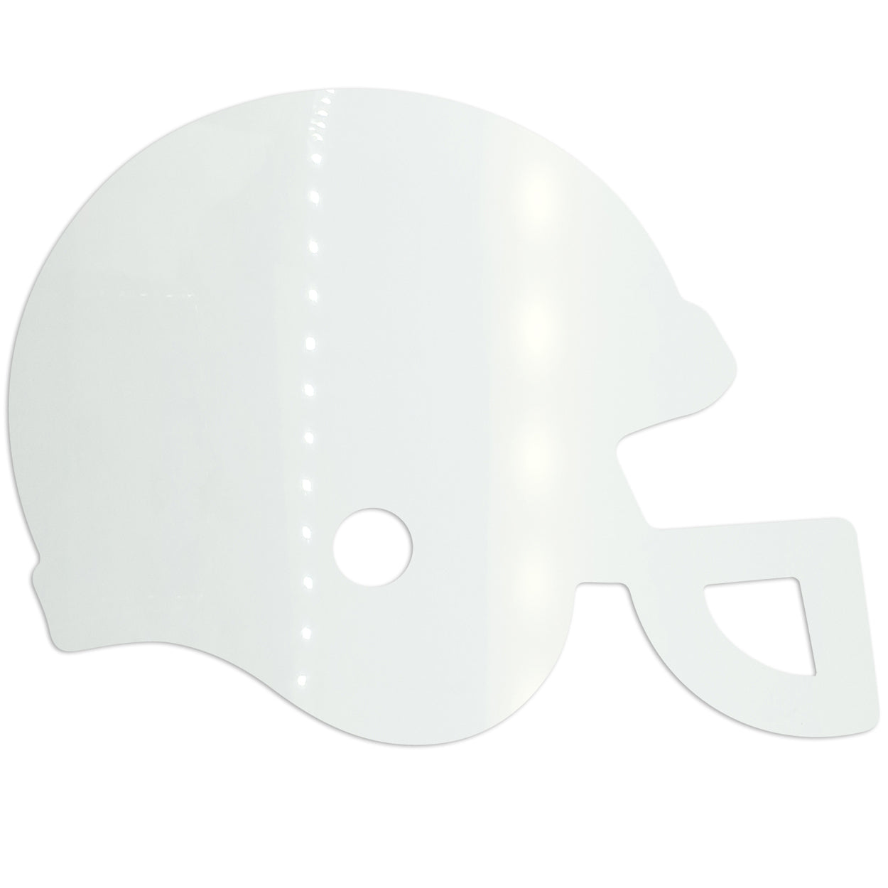 Custom-Bigs 2" & 5" - FOOTBALL HELMET White