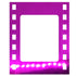 Custom-Bigs 2" & 5" - FRAME FILM Fuchsia